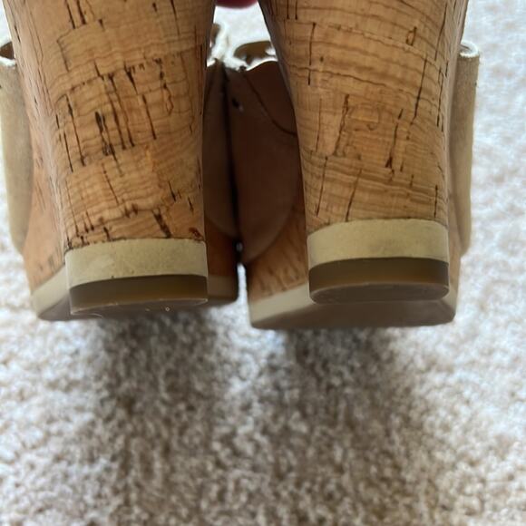Franco Sarto Cork Wedge Slip-on - Size 10 - Picture 8 of 10